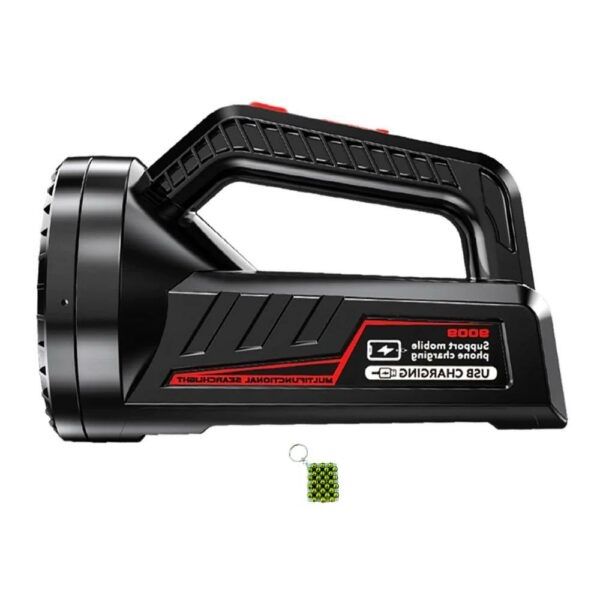 FA-9009 USB Charging Portable Multifunction Searchlight + Keychain