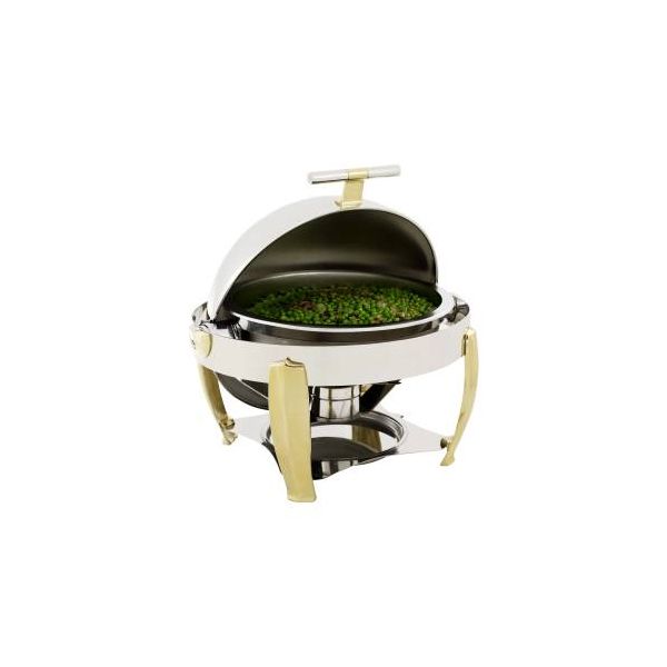 Global Chafing Dish Round Rolltop Deluxe