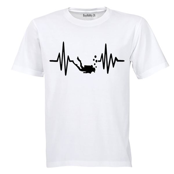 Scuba Diver Lifeline - Kids T-Shirt