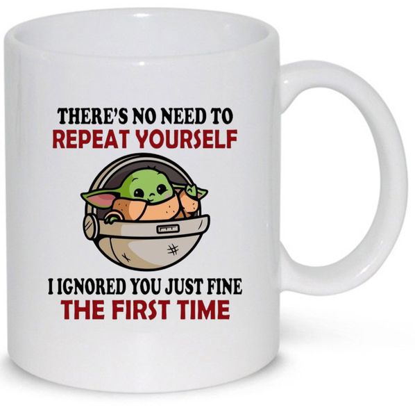 I Ignored You Gift Star Wars V5 Pack Mug