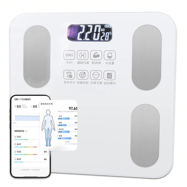 Smart Scale,Smart BMI Body Fat Scale,13 Indicators Composition Analysis