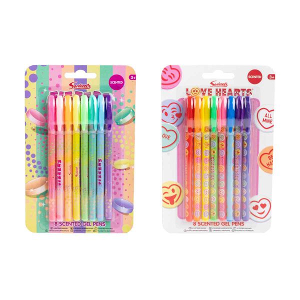 Swizzels Scented Gel Pens 8 Pack - Blindbox