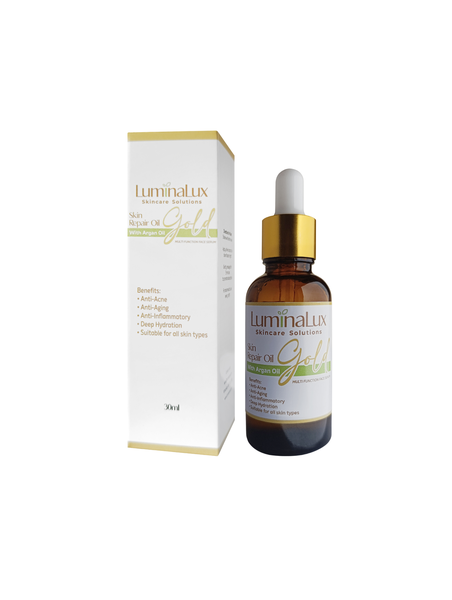 LuminaLux Skin Repair Oil Gold