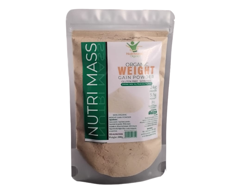 Nutri Mass - Organic weight gain powder - 100g