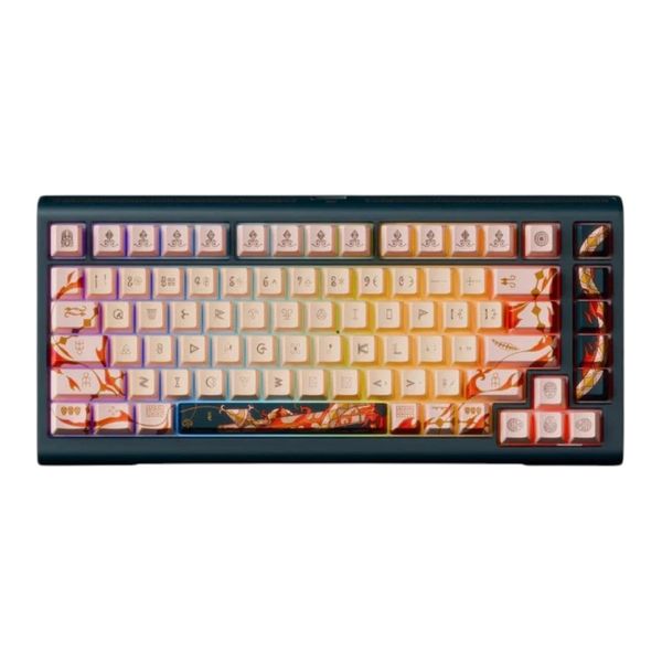 Ducky Year of the Snake 75 Wired Keyboard Cherry MX Blue Switches | USB-C