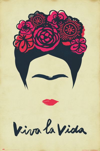 Frida Kahlo - Viva La Vida Poster