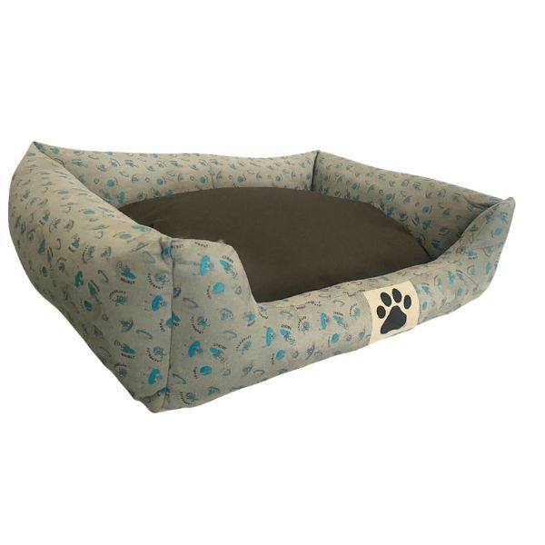 Premium Dog Rectangular Machine Washable Pet Beds - Astronaut Design