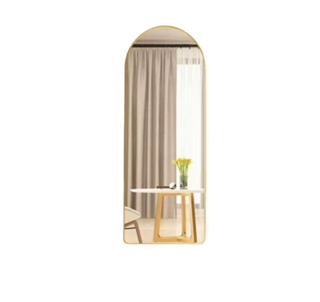 G19-1-1 Gold Frame Full-Length Mirror