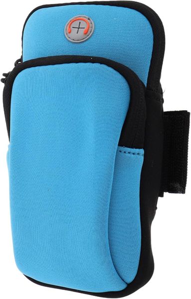 Water-Resistant Sports Armband With Extra Pockets, Comfortable Neoprene De