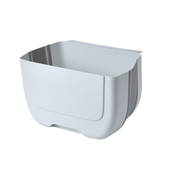 Hanging Folding Mini Trash Can, 3L Collapsible Bin for Cabinet Door