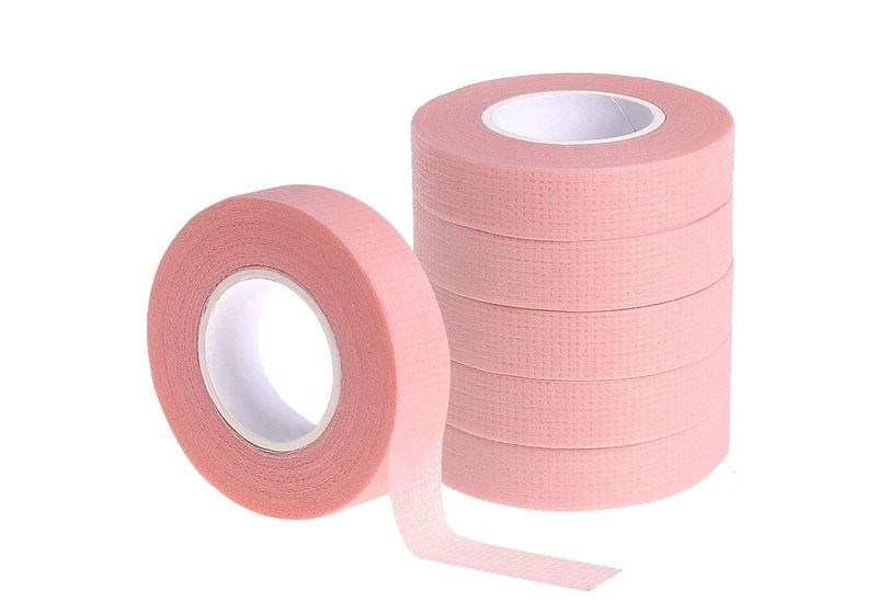 6 Rolls Micropore Medical Tape for Eyelash Extension, Adhesive