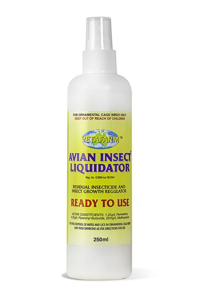 Vetafarm Avian Insect Liquidator 250ml