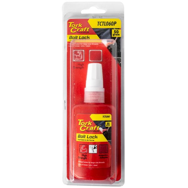 Tork Craft Bolt Lock High Strength For Large Sized Threads - 50G