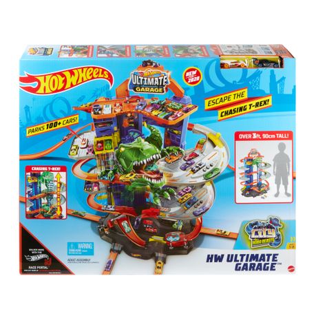 hot wheels robo t rex ultimate garage