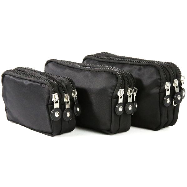 Multi-Use Utility Bags - Travel Organisers with 3 Compartments - Set of 3
