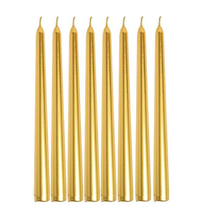 Unscented Chime Taper Candle, Hand Poured Wax Candles 12 PCS Shop Today. Get it Tomorrow