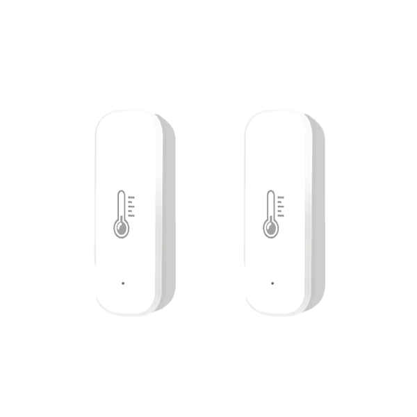 Smart Home Mini WiFi Temperature &amp; Humidity Detector (pack of 2)