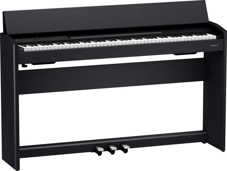Roland F701-CB - 88-Key Modern Digital Piano with Stand - Black