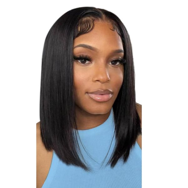 VSP 14 Inch Bob Wig with 13x4 HD Lace Front Glueless Wig Brazilian Hair Wig