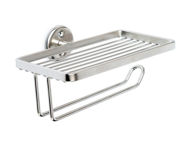 Stainless Steel Toilet Paper and Phone Holder