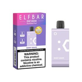 ElfBar 18000 Puffs Disposable Pod - Berry Grape | Shop Today. Get it  Tomorrow! | takealot.com