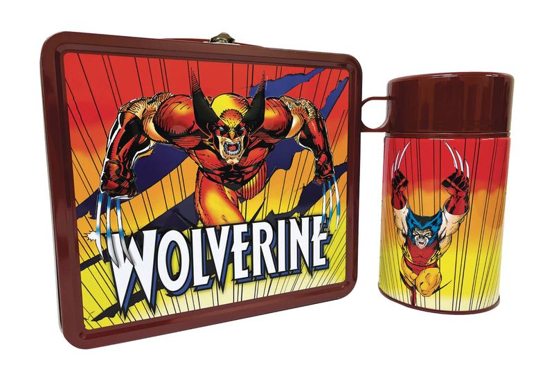 Tin Titans Marvel Wolverine PX Lunchbox &amp; Beverage Container