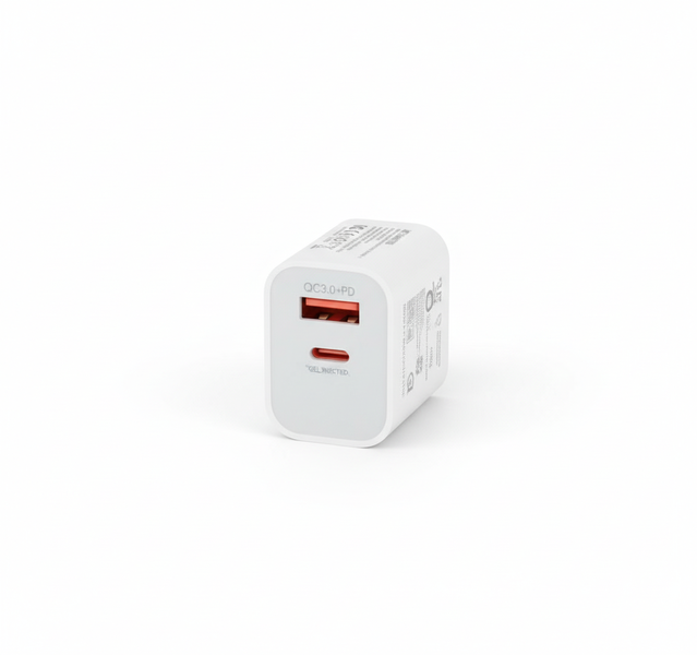 Get Connected USB Plug-Adaptor 2 Ports Type A + Type C 3A