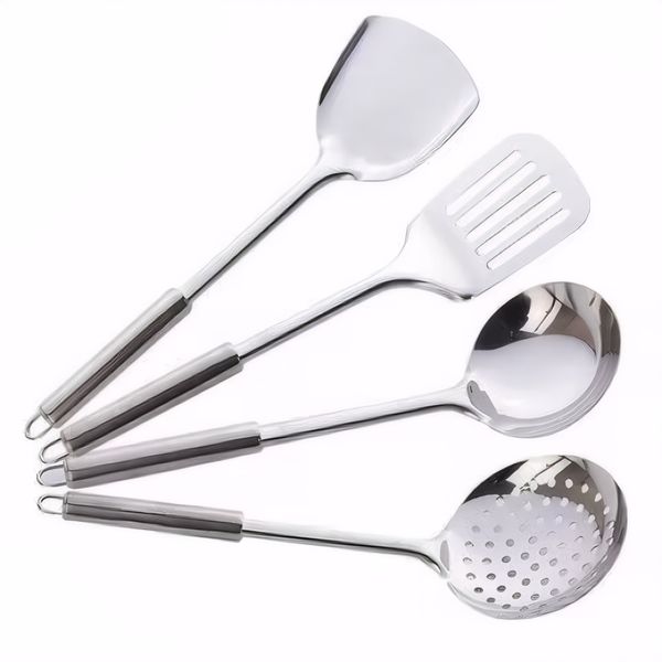 Stainless Steel Kitchen Utensil Set - 4 Piece