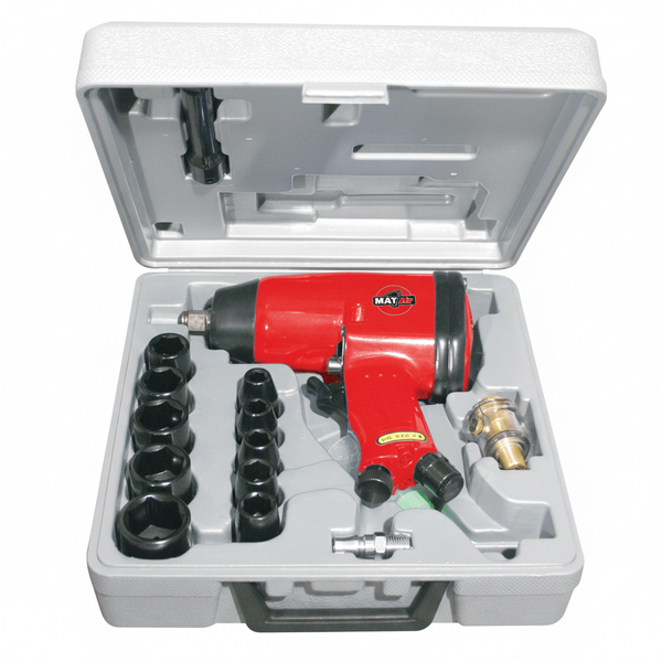 Matair 13mm Impact Wrench Kit - Heavy-Duty Industrial Tool with Accessories