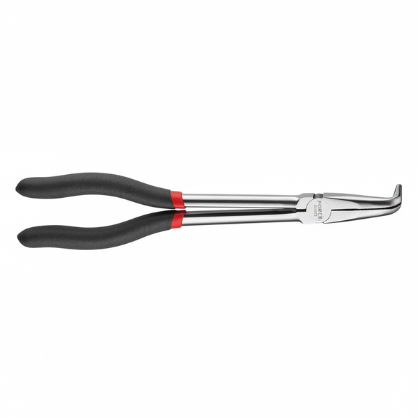 Force 11 Inch Bent Long Nose Plier for Precision Gripping and Bending