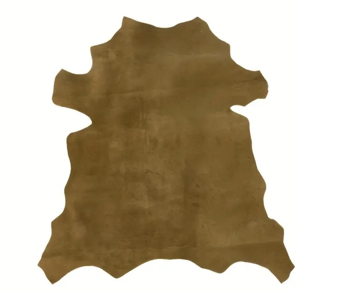 Craft Multi-Purpose Suede Matte Top Sheepskin Handcraft Leather Fabric-70cm