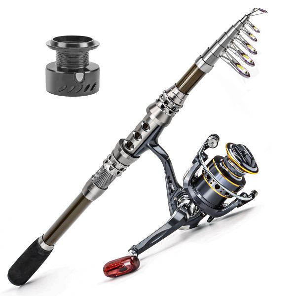 ZELTRYN Carbon Lure Rod and Reel Combo Sea Fishing Rod