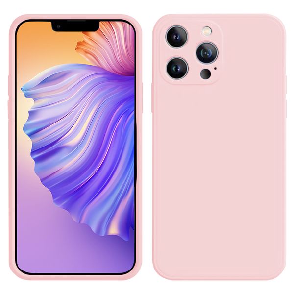 Liquid Silicone Soft Protective Phone Cover Compatible with iPhone 13 Pro Max