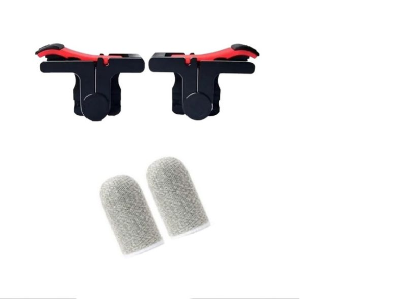 Finger Triggers For Mobile Gaming With Finger Sleeves