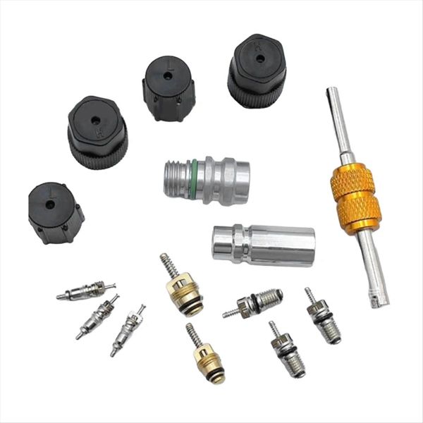 R134A Car A/C Core Valves Auto Air-Conditioning Compatible with Universal
