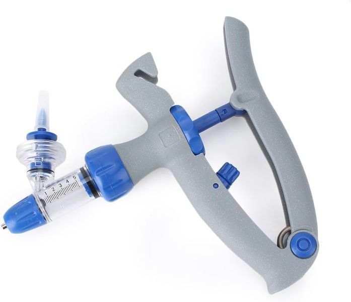 2ml or 5ml Livestock Vaccine Syringe - Durable, Adjustable, Reusable