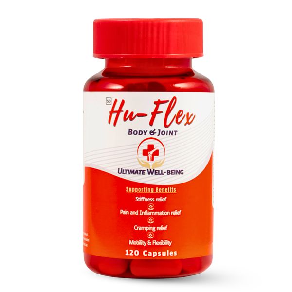 HuFlex | Natural Muscle, Joint, Inflammation &amp; Pain Support for Hu