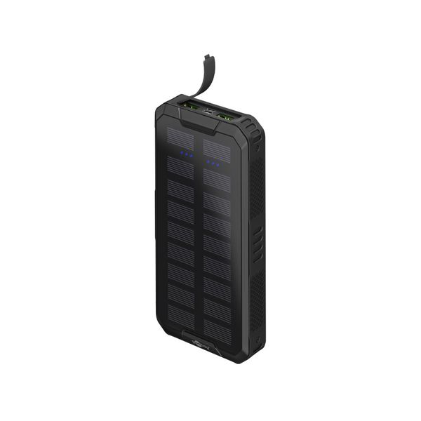Goobay Outdoor Fast Charge 20 000 mAh Power Bank with Solar