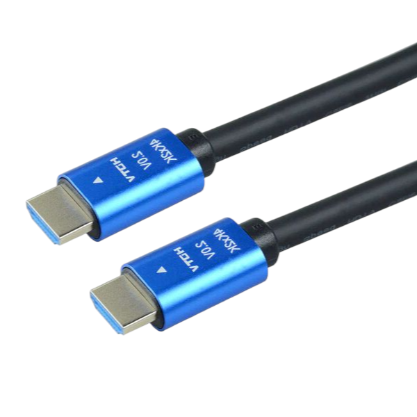 High Speed 4K HDTV HDMI To HDMI Cable - Black And Blue