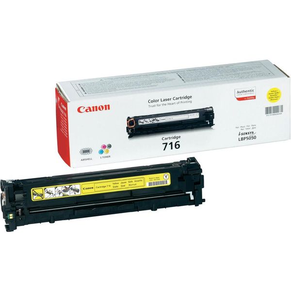 Canon 716 Original Yellow Toner Cartridge