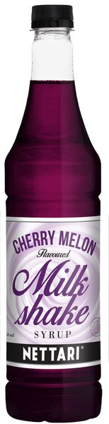 Nettari Cherry Melon Milkshake Flavoured Syrup 750ml