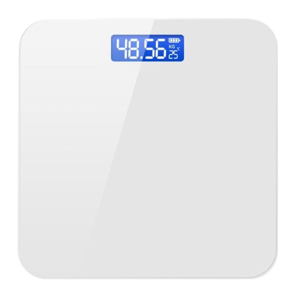 Digital Body Weight Bathroom Scale USB 28x28CM LCD 180 KG MAX