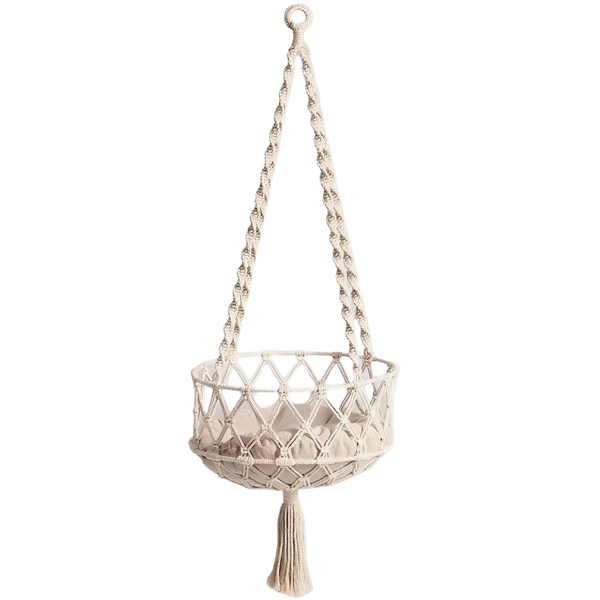 Hanging Cat Bed with Mat Cat Hammock Cat House Indoor Swing Nest for Cat