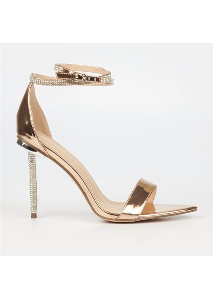 Miss Black Lambada1 Rose Gold Heels