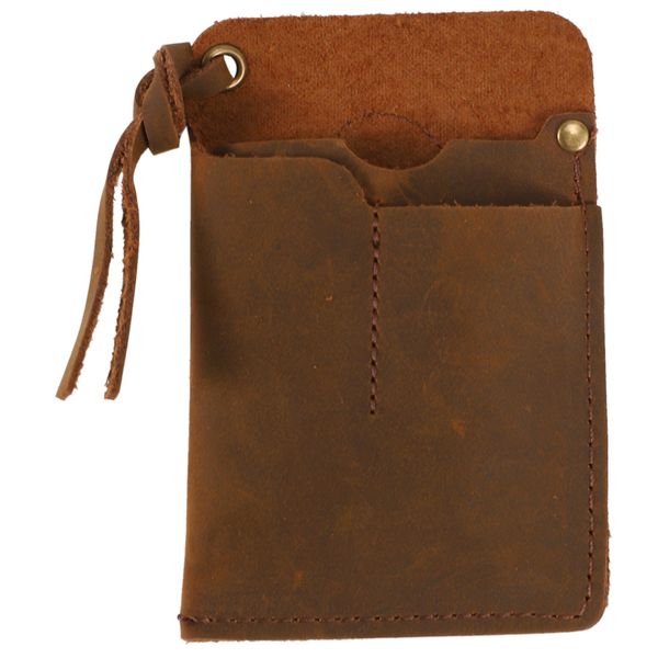 Handmade EDC Organizer Leather Sheath/ Organizer Slip Pouch Case