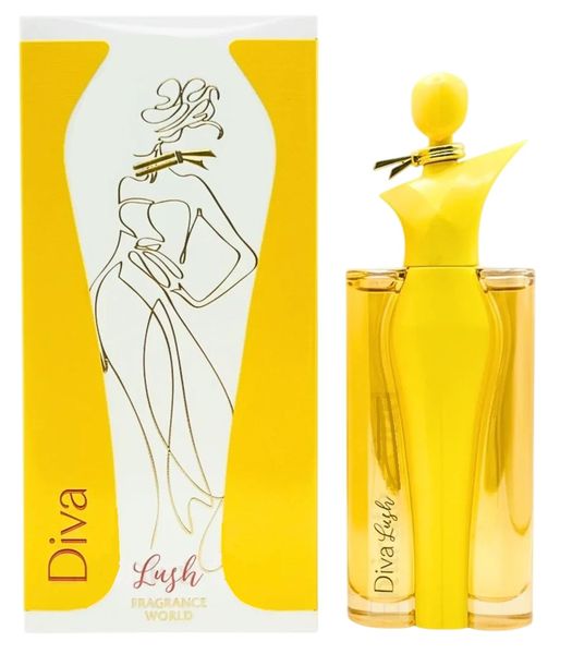 Diva Lush Yellow Eau de Parfum 100ml Perfume for Women