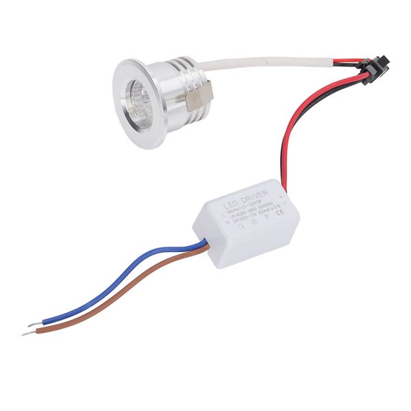 3W Recessed COB LED Spotlight Warm 3000K