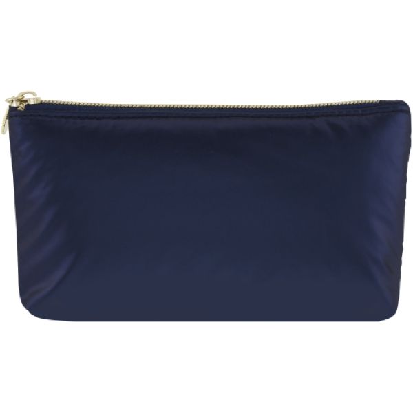 Nylon Cosmetic Bag Navy