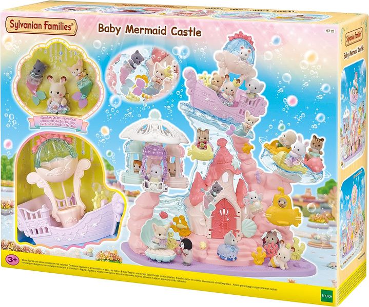 Sylvanian Families Baby Mermaid Castle