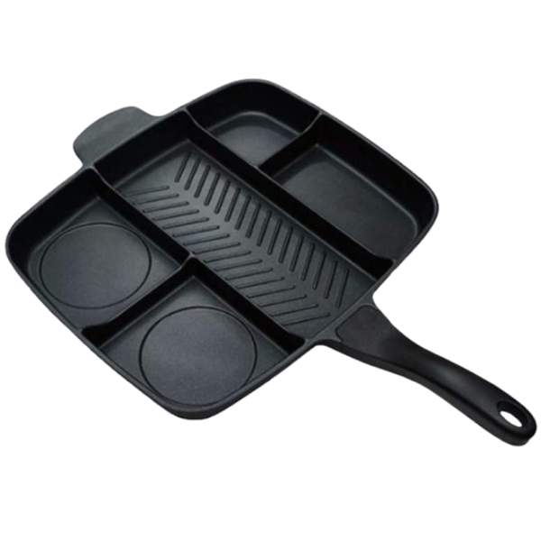 5-in-1 Non-Stick Fryer Pan